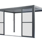 GazeboMate Pergola Transparent Sliding Door | Suits 4M GazeboMate Louvered Gazebo