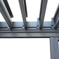 GazeboMate Pergola Transparent Sliding Door | Suits 4M GazeboMate Louvered Gazebo