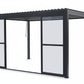 GazeboMate Pergola Transparent Sliding Door | Suits 4M GazeboMate Louvered Gazebo