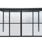 GazeboMate Pergola Transparent Sliding Door | Suits 4M GazeboMate Louvered Gazebo