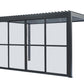 GazeboMate Pergola Transparent Sliding Door | Suits 4M GazeboMate Louvered Gazebo