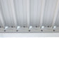 GazeboMate 2.4x2.4M White Semi Permanent Louvred Gazebo Heavy Duty Wind Resistant