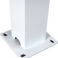 Wall Mounted 4M x 6M Semi Permanent Louvered Gazebo Monument Aluminium Heavy Duty Wind Resistant