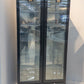 Floor Stock 458L Tropical Rated Triple Glazed Double Door Commercial 458ltr Upright Wine Bar Fridge Black