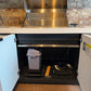 White Stone 4B Drop In BBQ Kitchen Package with Stone Benchtops, Hampton Waterfall Design