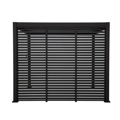 test rey 1 Aluminium Slat Panel Louvered Wall MONUMENT