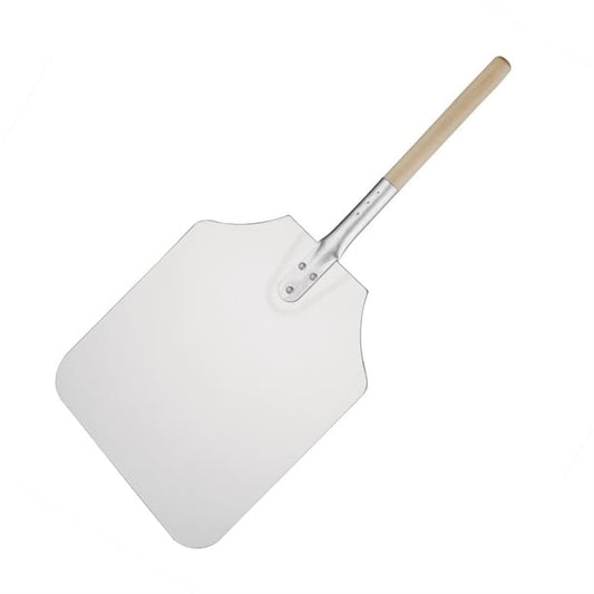 Artisan Pizza Peel Wooden SS Plate