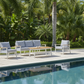 Zurich 4-Piece Aluminium Outdoor Lounge Setting — Hampton