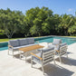 Zurich 4-Piece Aluminium Outdoor Lounge Setting — Hampton