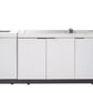 Rockpool 4B Drop In BBQ Kitchen Inc sintered stoneBenchtops, Aluminium Cabinets, Weather Resistant, Fridge & Sink