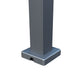 GazeboMate 3Mx4M Semi Permanent Louvered Gazebo Monument Aluminium Heavy Duty Wind Resistant