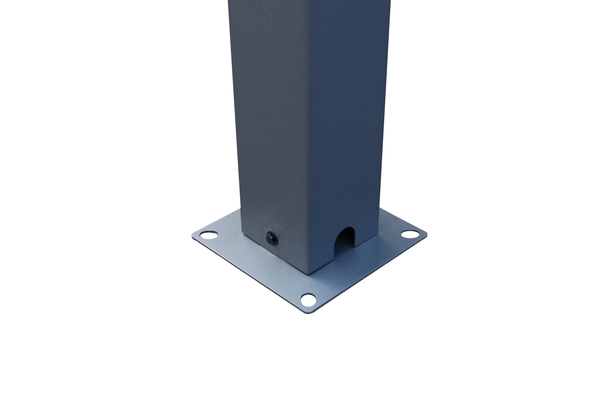 GazeboMate 3Mx4M Semi Permanent Louvered Gazebo Monument Aluminium Heavy Duty Wind Resistant