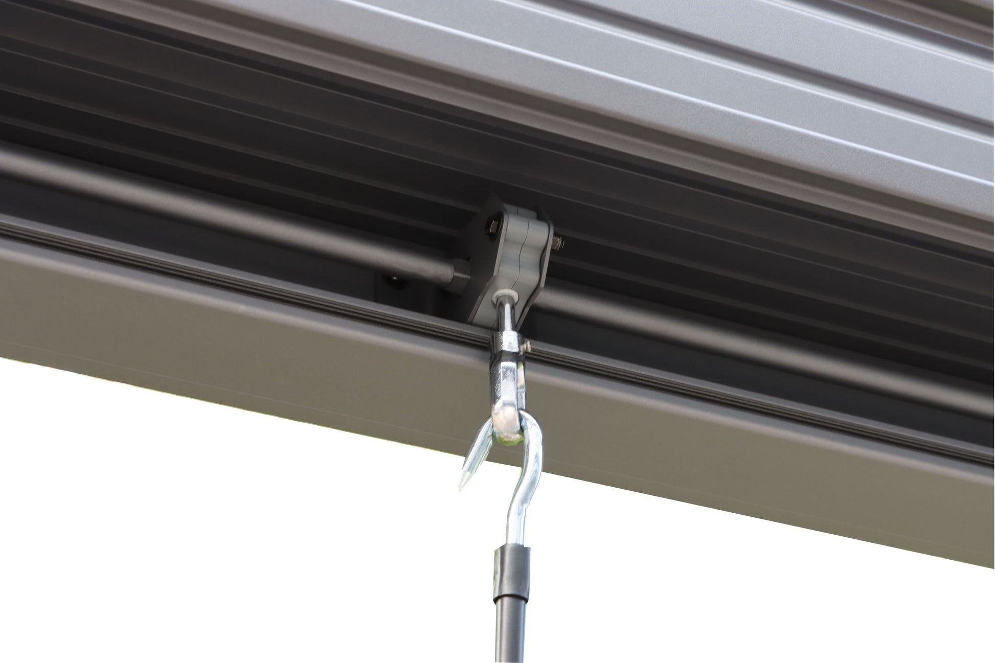 GazeboMate 4M x 6M Semi Permanent Louvered Gazebo Monument Aluminium Heavy Duty Wind Resistant