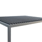 GazeboMate 3Mx4M Semi Permanent Louvered Gazebo Monument Aluminium Heavy Duty Wind Resistant