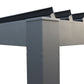 GazeboMate 3Mx4M Semi Permanent Louvered Gazebo Monument Aluminium Heavy Duty Wind Resistant