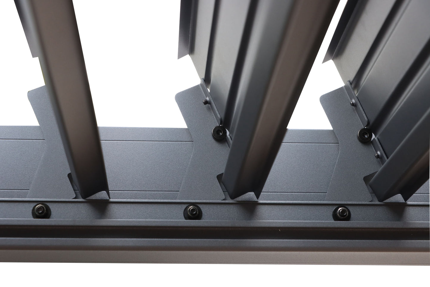 GazeboMate 4M x 6M Semi Permanent Louvered Gazebo Monument Aluminium Heavy Duty Wind Resistant