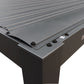 GazeboMate 4x4M Semi Permanent Louvered Gazebo Aluminium Pergola Heavy Duty Wind Resistant