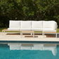 5-Piece Outdoor Sofa Set – Modern Aluminium Design + Thick Cush