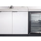 Rockpool 4B Drop In BBQ Kitchen Inc sintered stoneBenchtops, Aluminium Cabinets, Weather Resistant, Fridge & Sink
