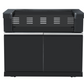 Rockpool White BBQ Cabinet Module Suit Weber Family Q Built In Premium Gas BBQ (Q3600) - Outdoor Kitchen
