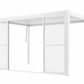 GazeboMate Pergola Sliding Door | Suits 2.4m GazeboMate Louvered Gazebo