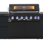 Rockpool Black 6B Outdoor BBQ Kitchen Package with Sink & Draw Combo Module