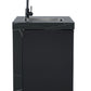 2.4M Rockpool 4B: Designer Black Outdoor BBQ Kitchen Package inc Fridge, Sink Rear Infrared