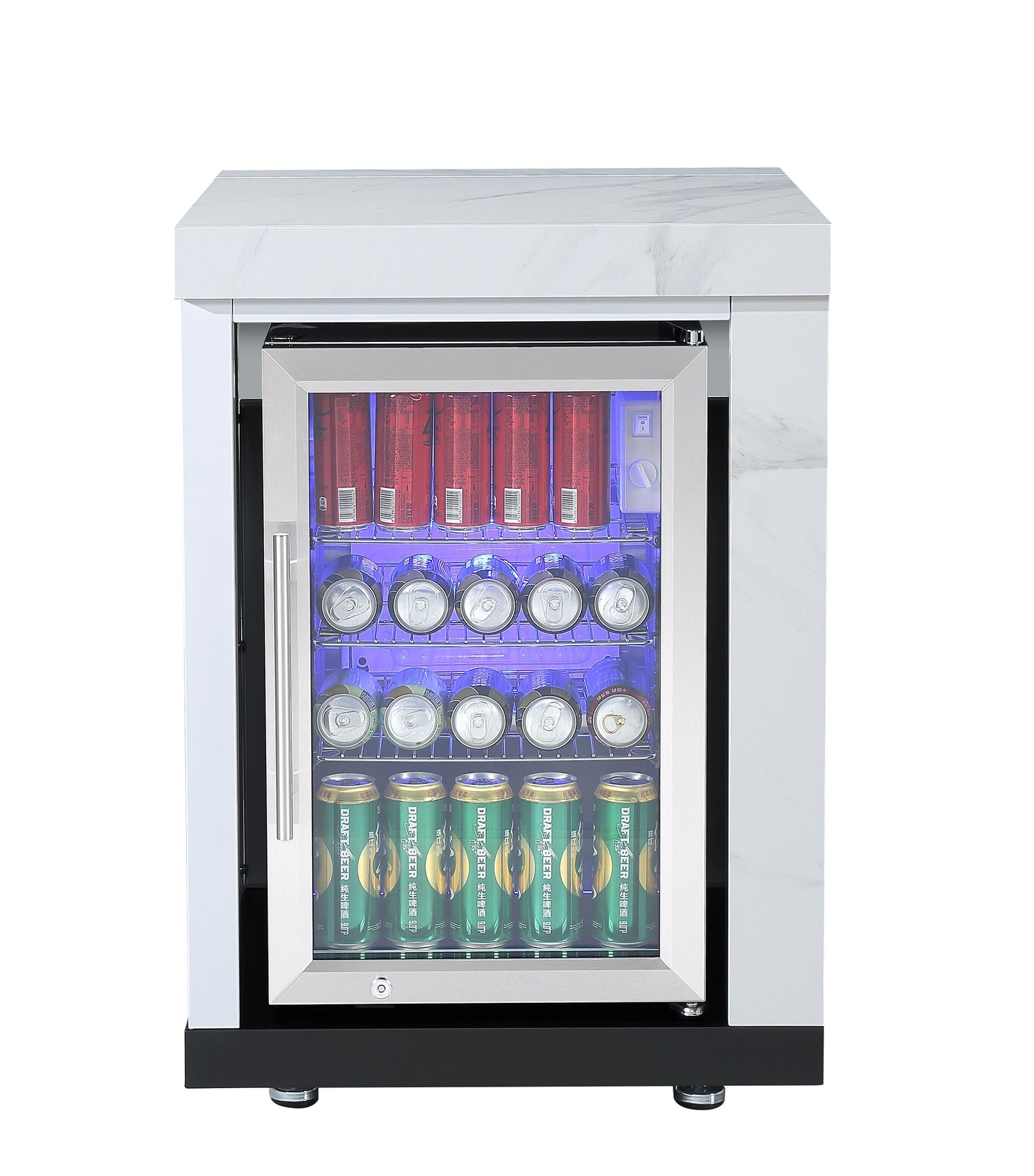 Grill King 4B Drop In Gas BBQ, 1DR Sink, 1DR Fridge & Gas Pizza Oven March Madness Deal