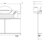 BBQ Cabinet Module Suit Weber Family Q Built In Premium Gas BBQ (Q3600) - Outdoor Kitchen (BBQ MODULE ONLY)