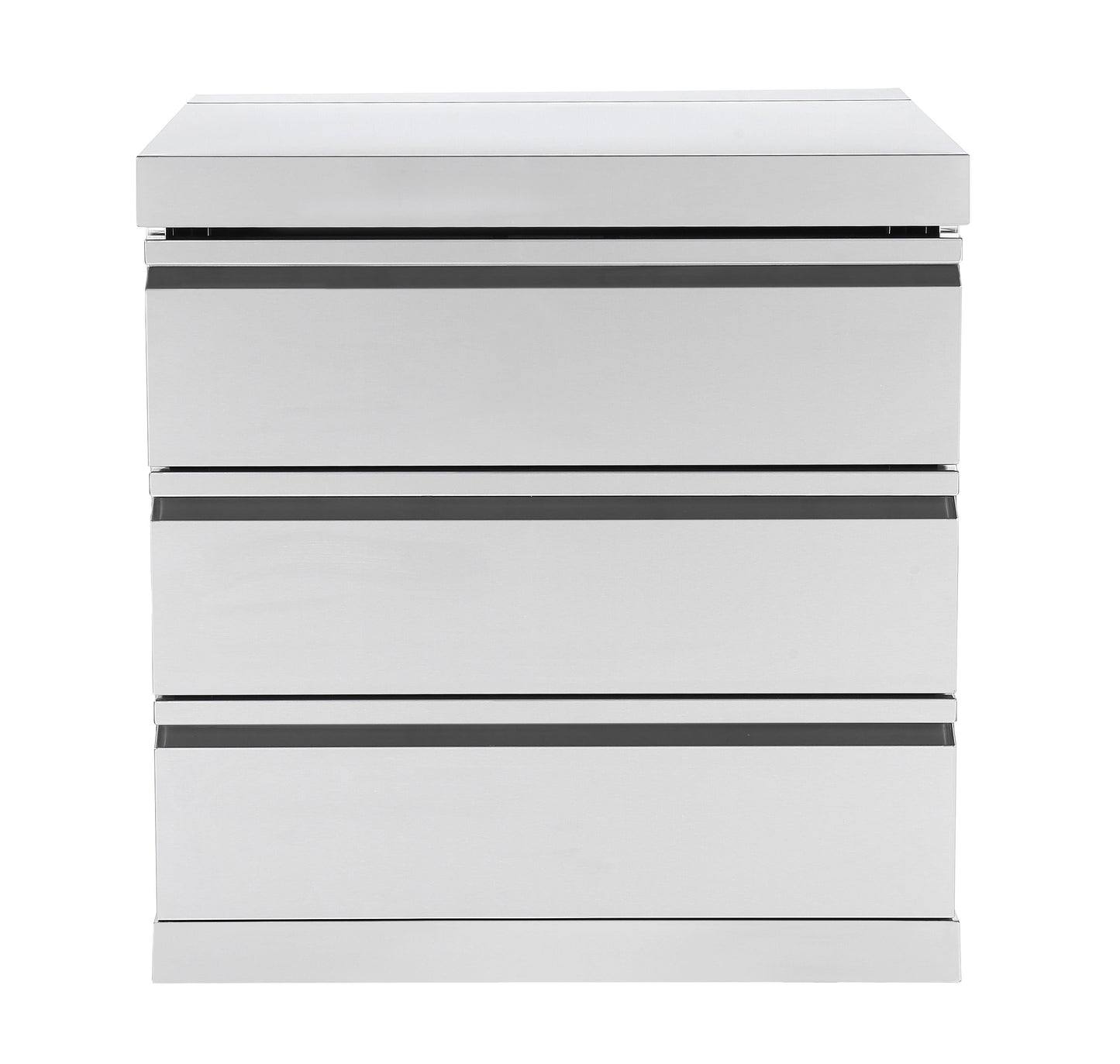Hurricane 6-Burner Outdoor Kitchen 304 Stainless Steel BBQ Package Inc Triple Fridge, Sink, 3 Drawer Storage, Side Wok & Rear Infrared Burner